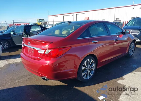 2013 Hyundai Sonata Limited 2.0T из США, поврежденный, VIN 5NPEC4AB8DH607499